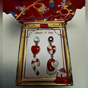 Jingle & Joy Holiday Earrings New